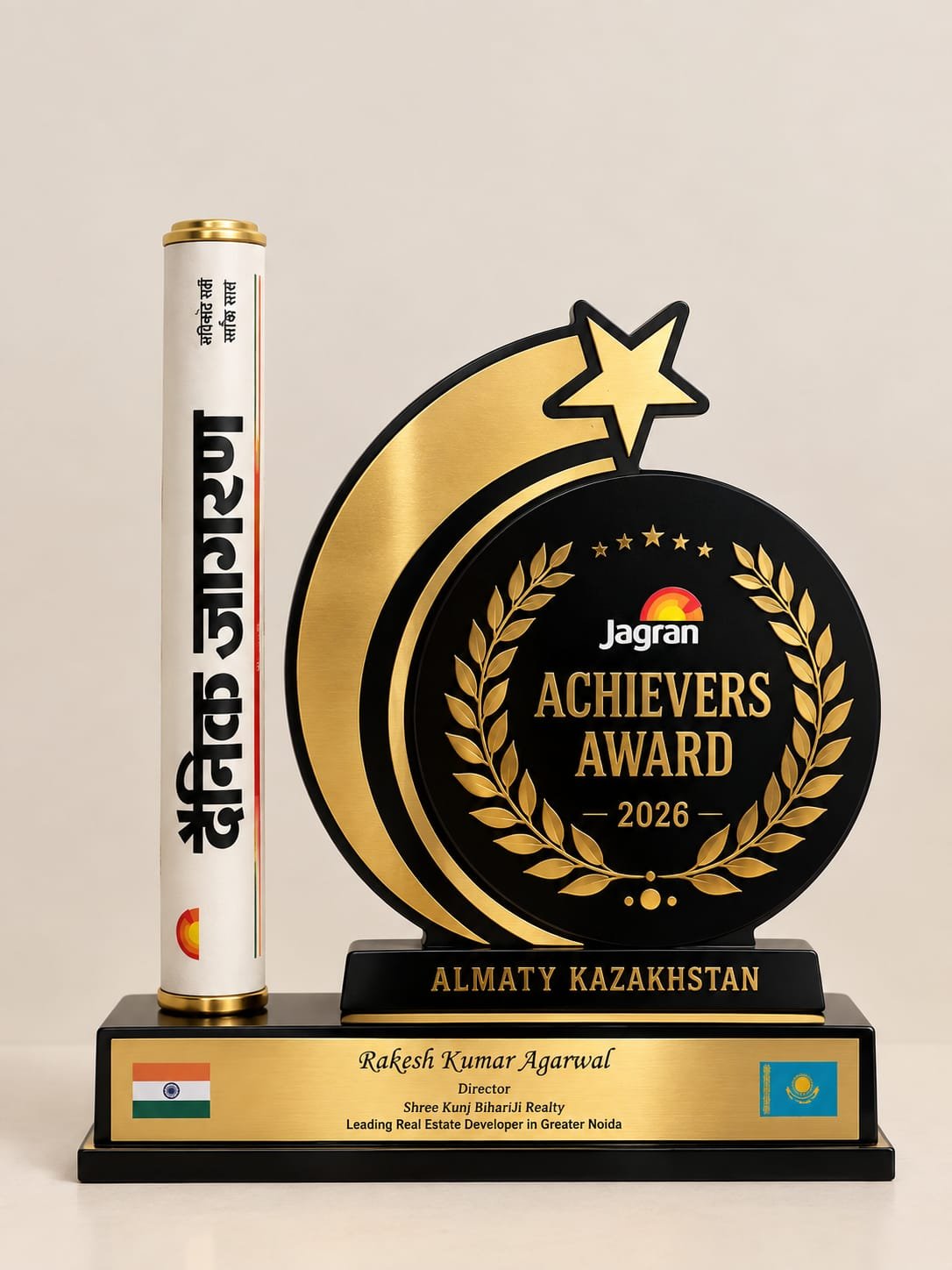 Dainik Jagran Confers International Achievers Award 2026 in Almaty, Kazakhstan